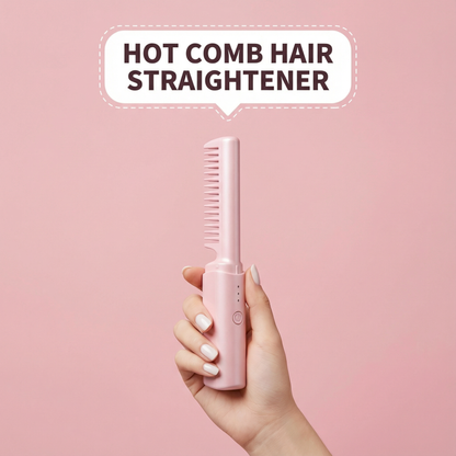 Rivix Hot Comb Hair Straightener