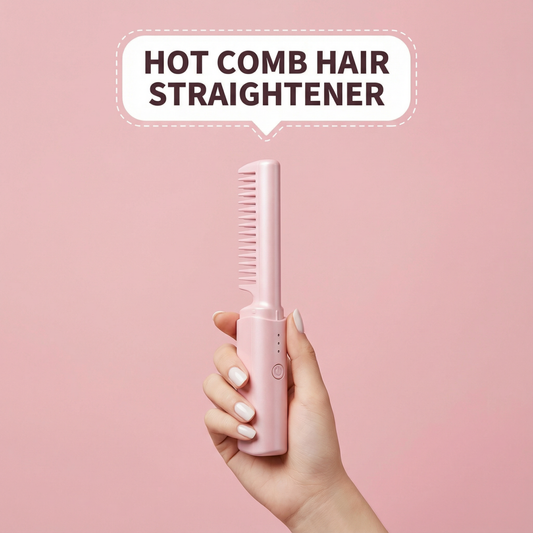 Rivix Hot Comb Hair Straightener