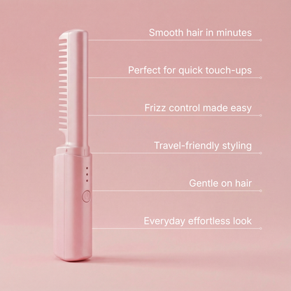 Rivix Hot Comb Hair Straightener