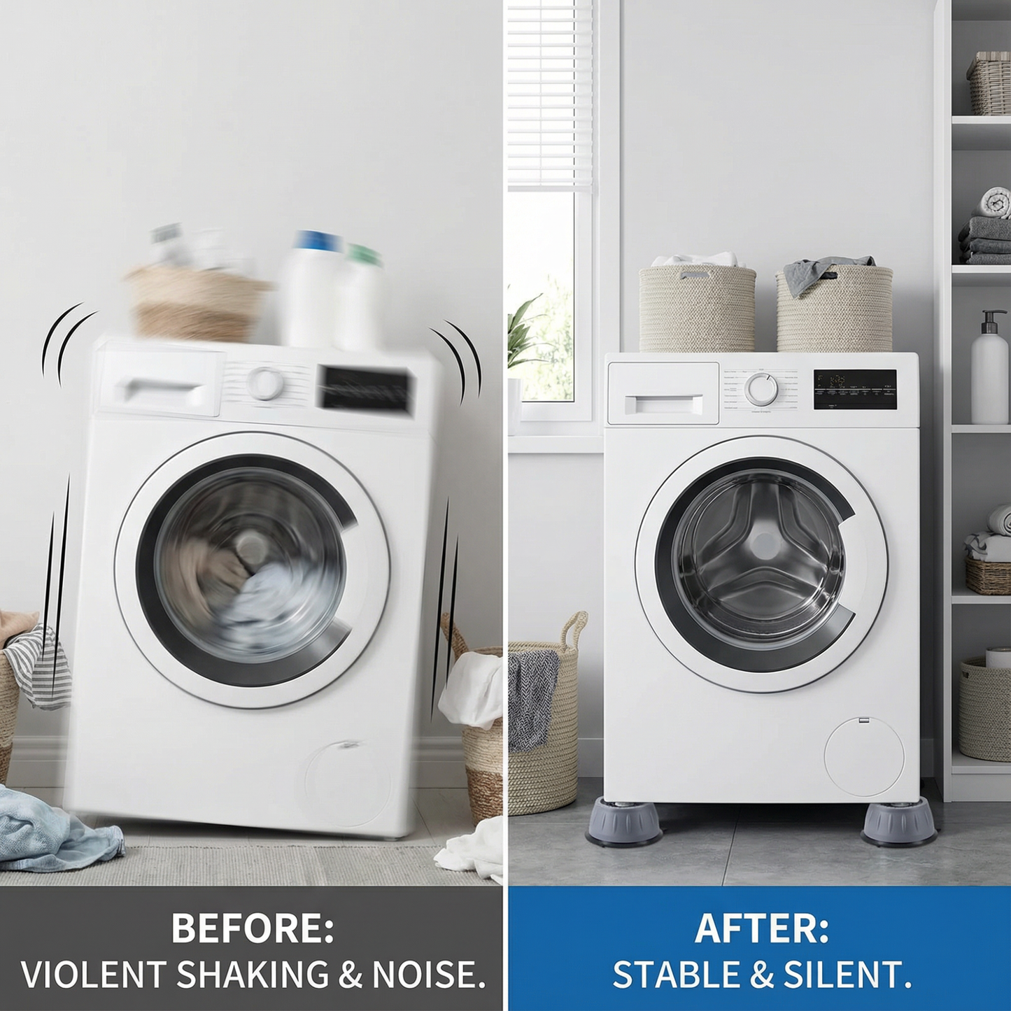 Anti-Vibration Pads for Washing Machine