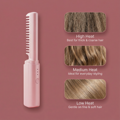 Rivix Hot Comb Hair Straightener